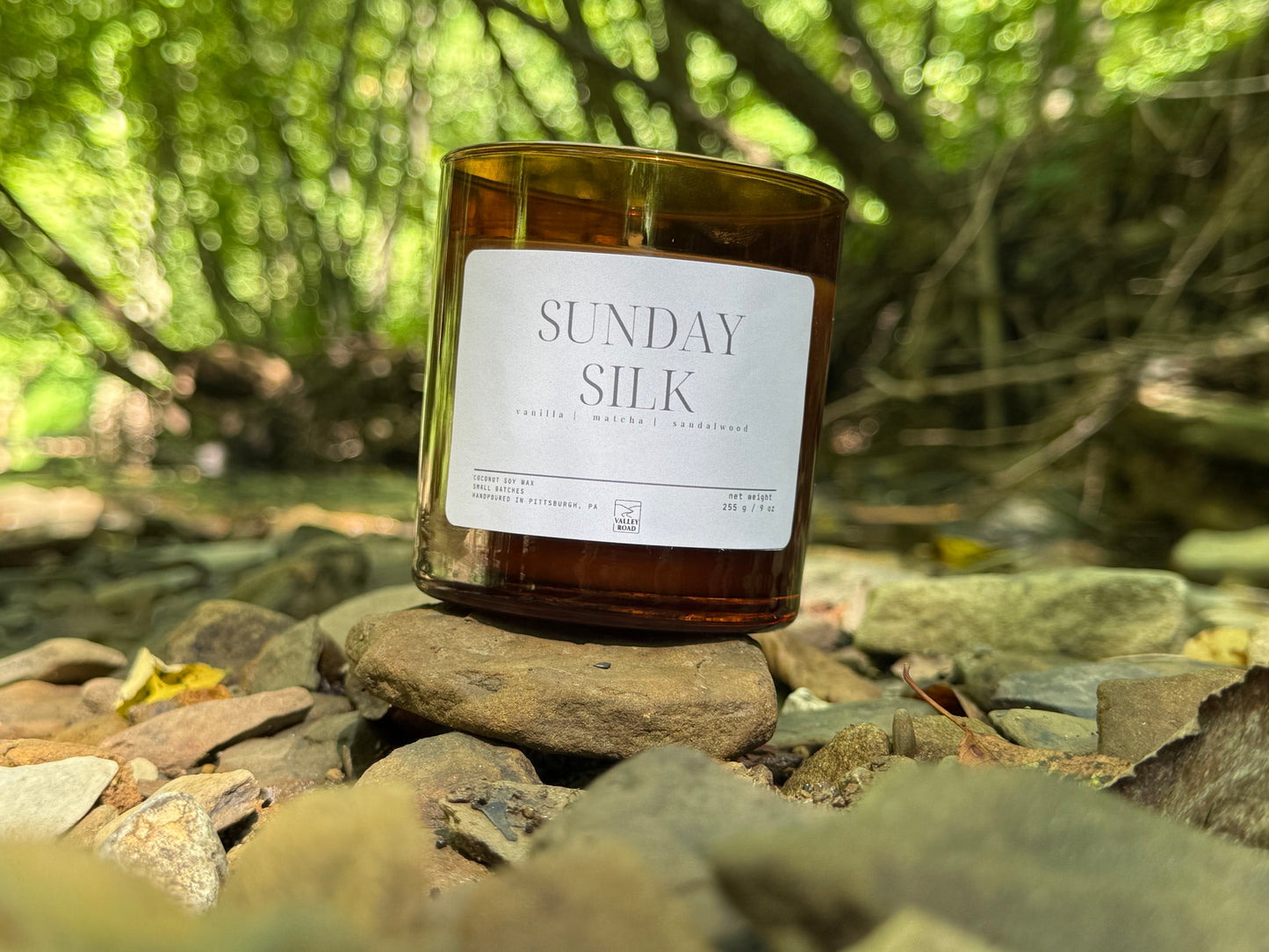 Sunday Silk Candle - 9 oz
