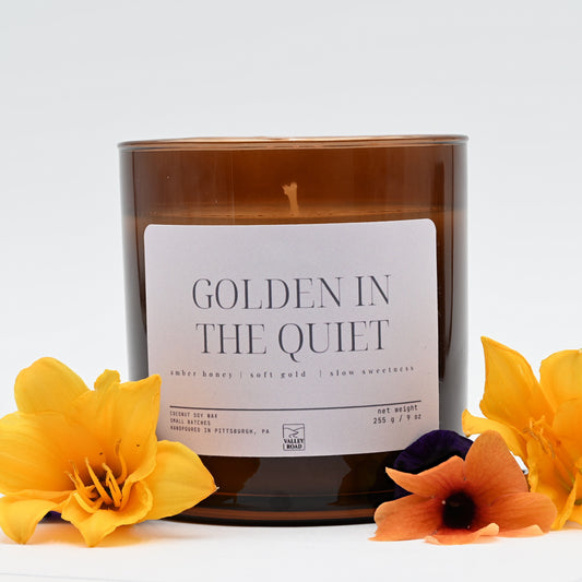 Golden In The Quiet Candle - 9 oz
