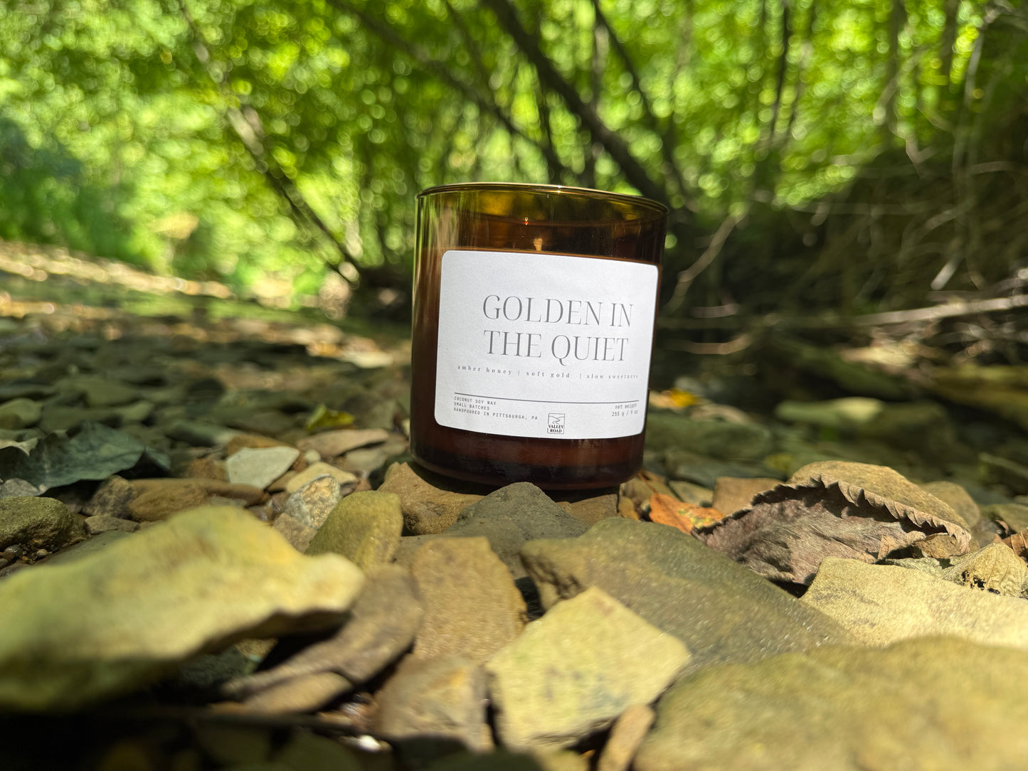 Golden In The Quiet Candle - 9 oz